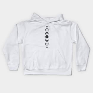 (Moon Phases) / Feyre's Spine/Back Tattoo - SJM ACOTAR Kids Hoodie